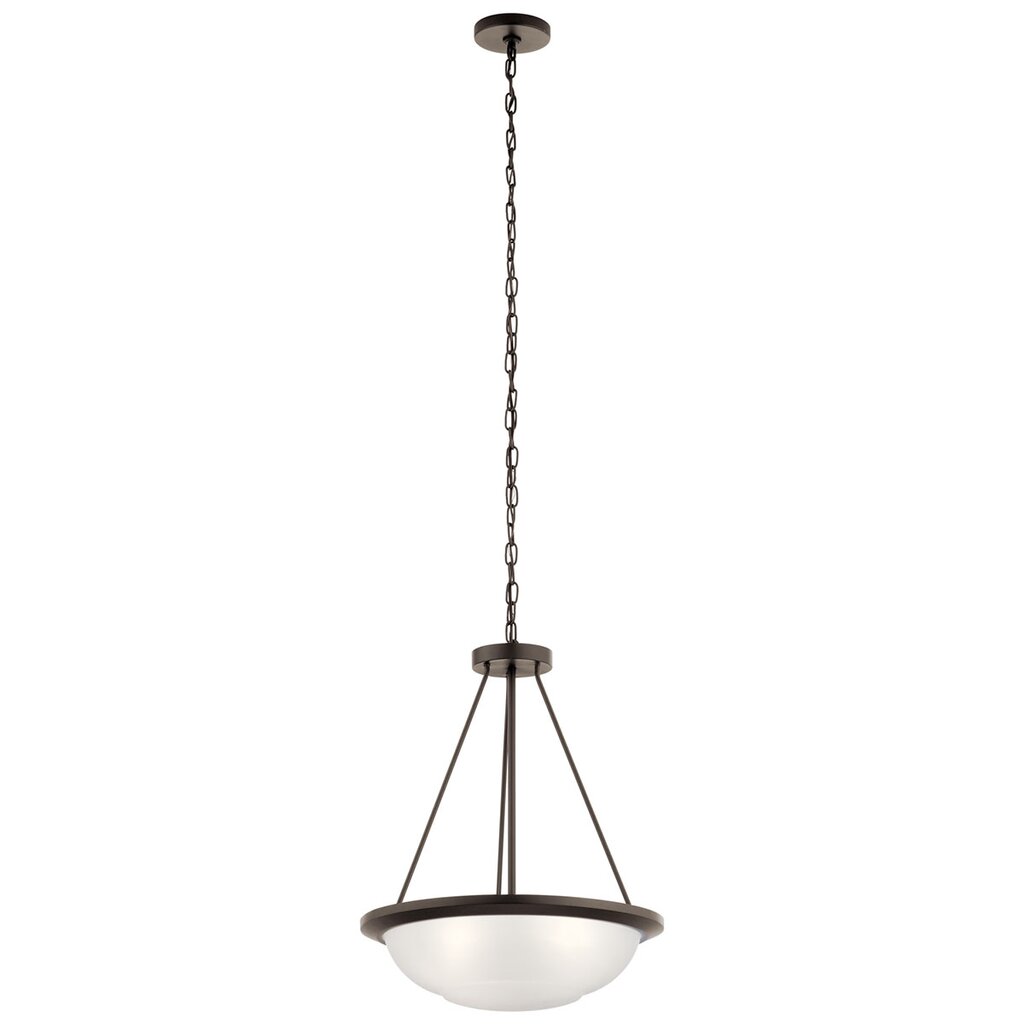 Kichler 52393OZ Fixture Ritson 3 Light Inverted Pendant with Satin