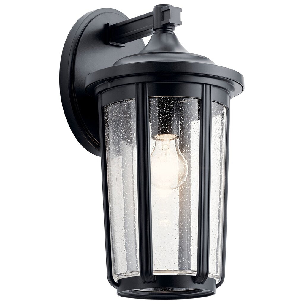 Kichler 49894BK Fixture The 17.5 inch 1 light outdoor wall with clear