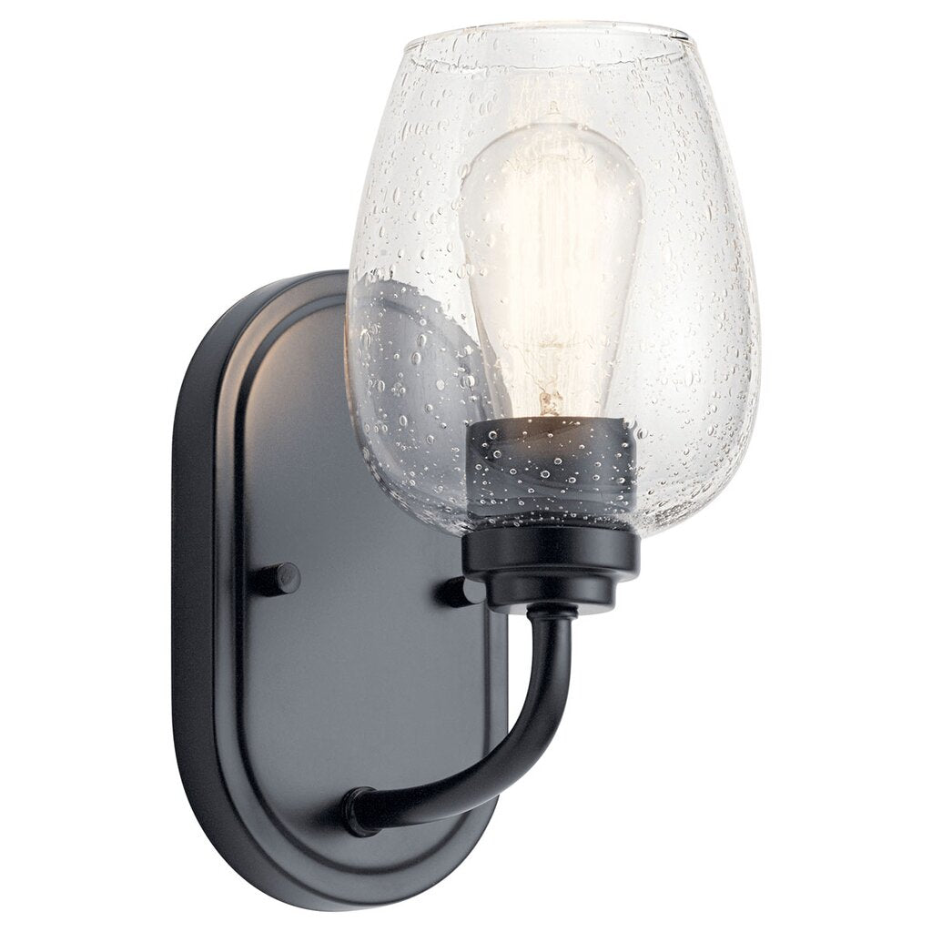 Kichler 44381BKCS Fixture The Valserrano 10 inch 1 light wall sconce