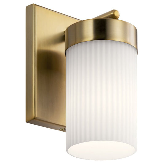 Kichler 55110BNB Fixture Ciona 1 light wall sconce captures elegance