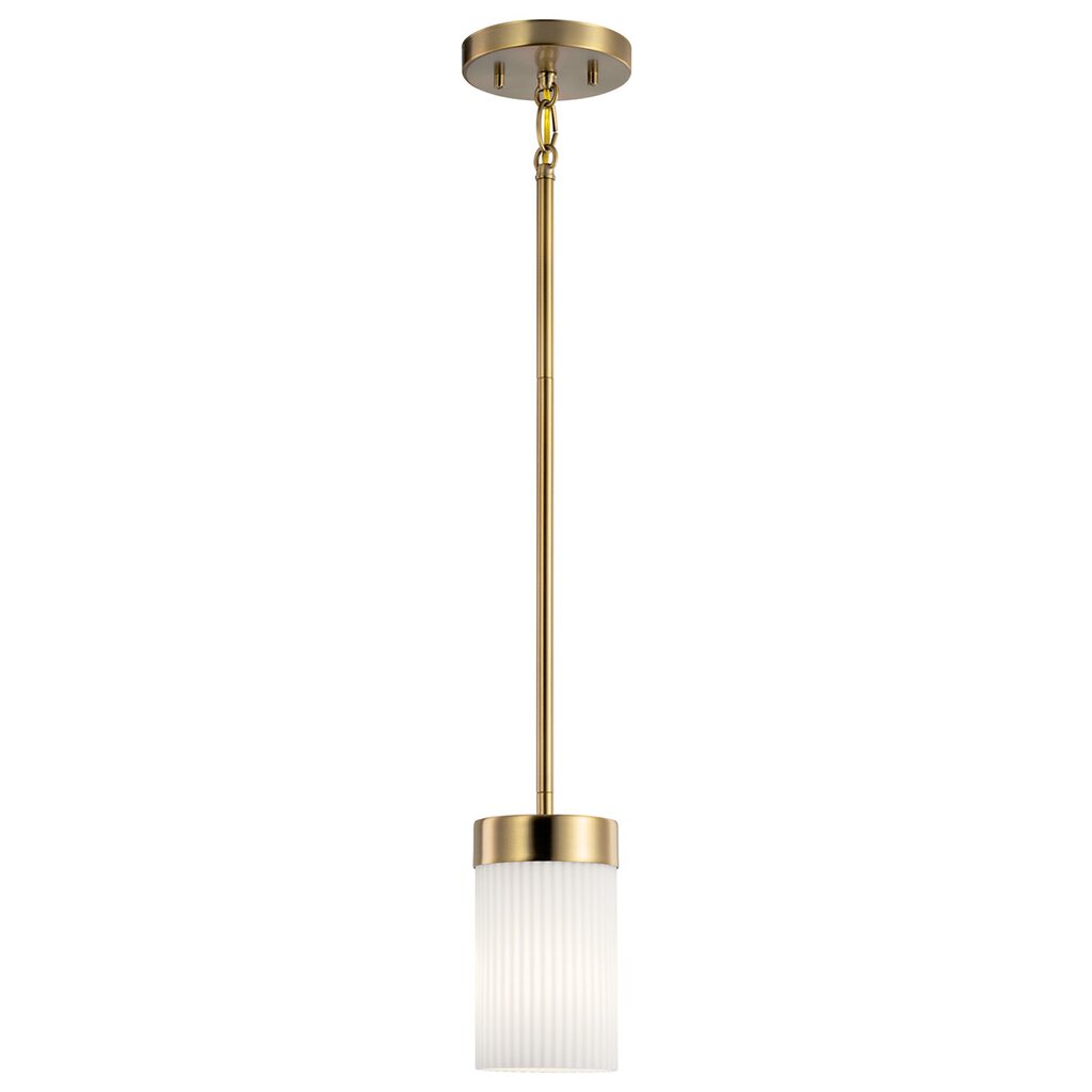 Kichler 52431BNB Fixture Ciona 1 light mini pendant captures elegance