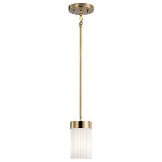 Kichler 52431BNB Fixture Ciona 1 light mini pendant captures elegance