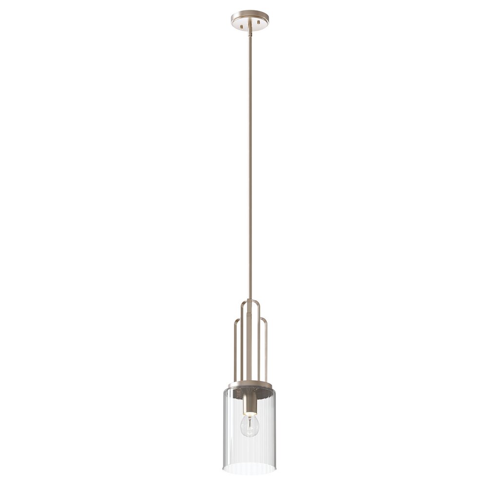 Kichler 52414PN Fixture The Kimrose 1 light pendant features Art