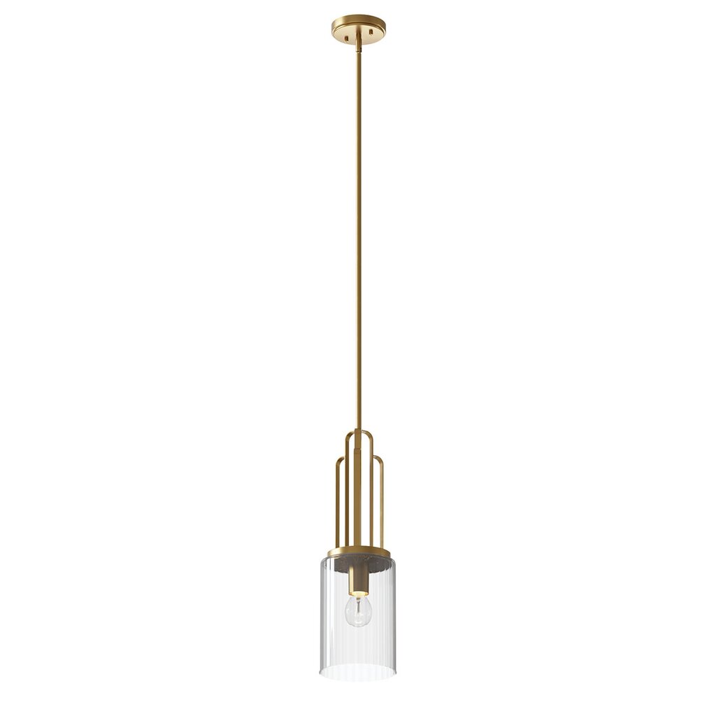 Kichler 52414BNB Fixture The Kimrose 1 light pendant features Art