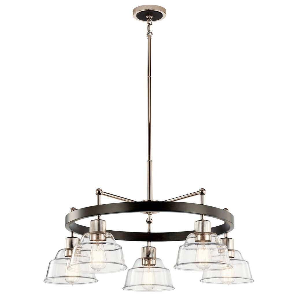 Kichler 52403PN Fixture The Eastmont 5 light chandelier is undeniably