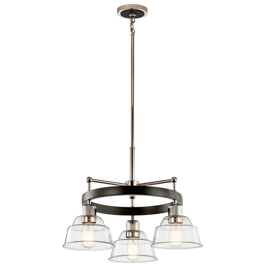Kichler 52402PN Fixture The Eastmont 3 light chandelier is undeniably