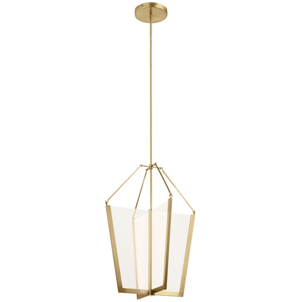 Kichler 52292CGLED LED Fixture The Calters 28.5 inch Foyer Pendant