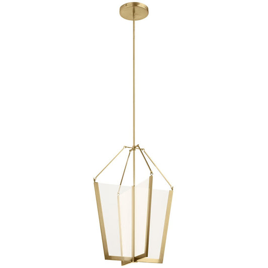 Kichler 52292CGLED LED Fixture The Calters 28.5 inch Foyer Pendant