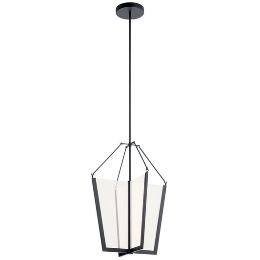 Kichler 52292BKLED LED Fixture The Calters 28.5 inch Foyer Pendant