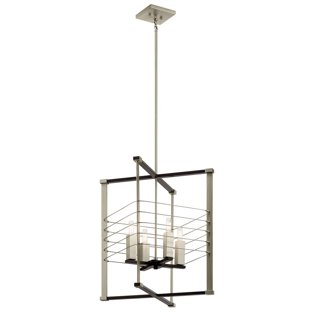 Kichler 44251MOK Fixture The Lente 25" 4 Light Foyer Pendant in