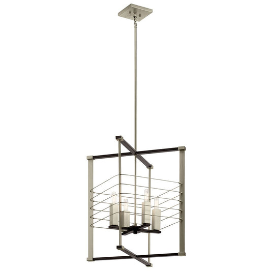 Kichler 44251MOK Fixture The Lente 25" 4 Light Foyer Pendant in