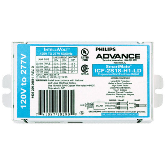 Philips ICF-2S18-H1-LD Ballast