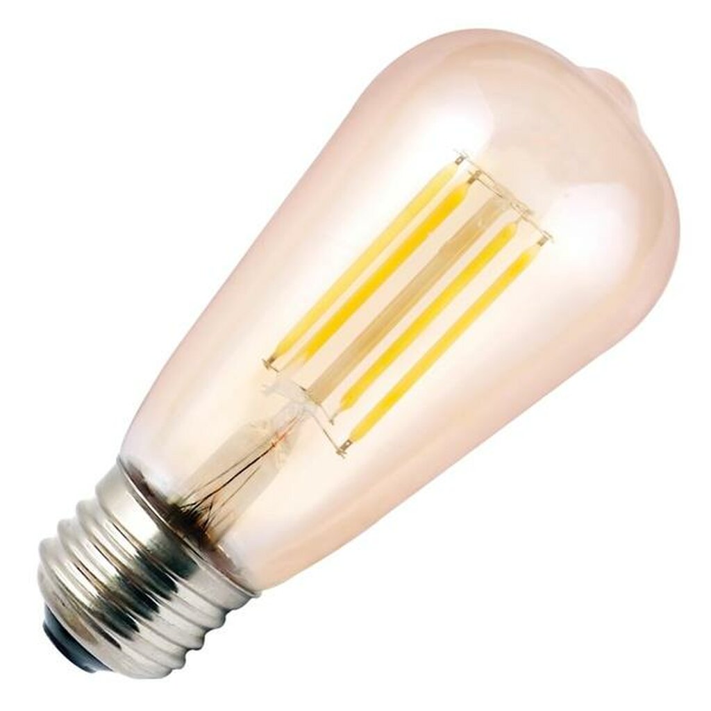 Halco 85146 8W S19 Amber LED Light Bulb