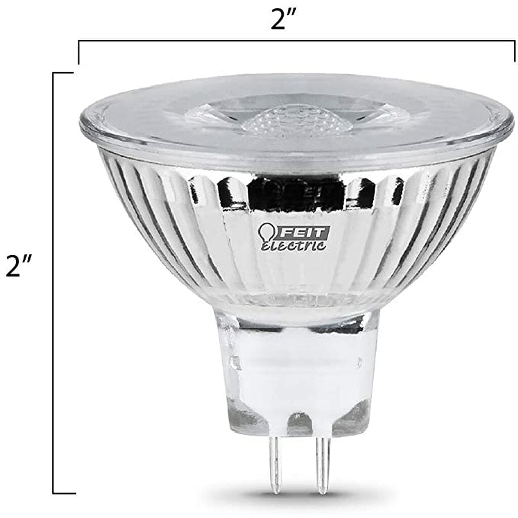 3 pack - Feit Electric BPEXN/930CA/3 6.6W MR16 Bright White LED