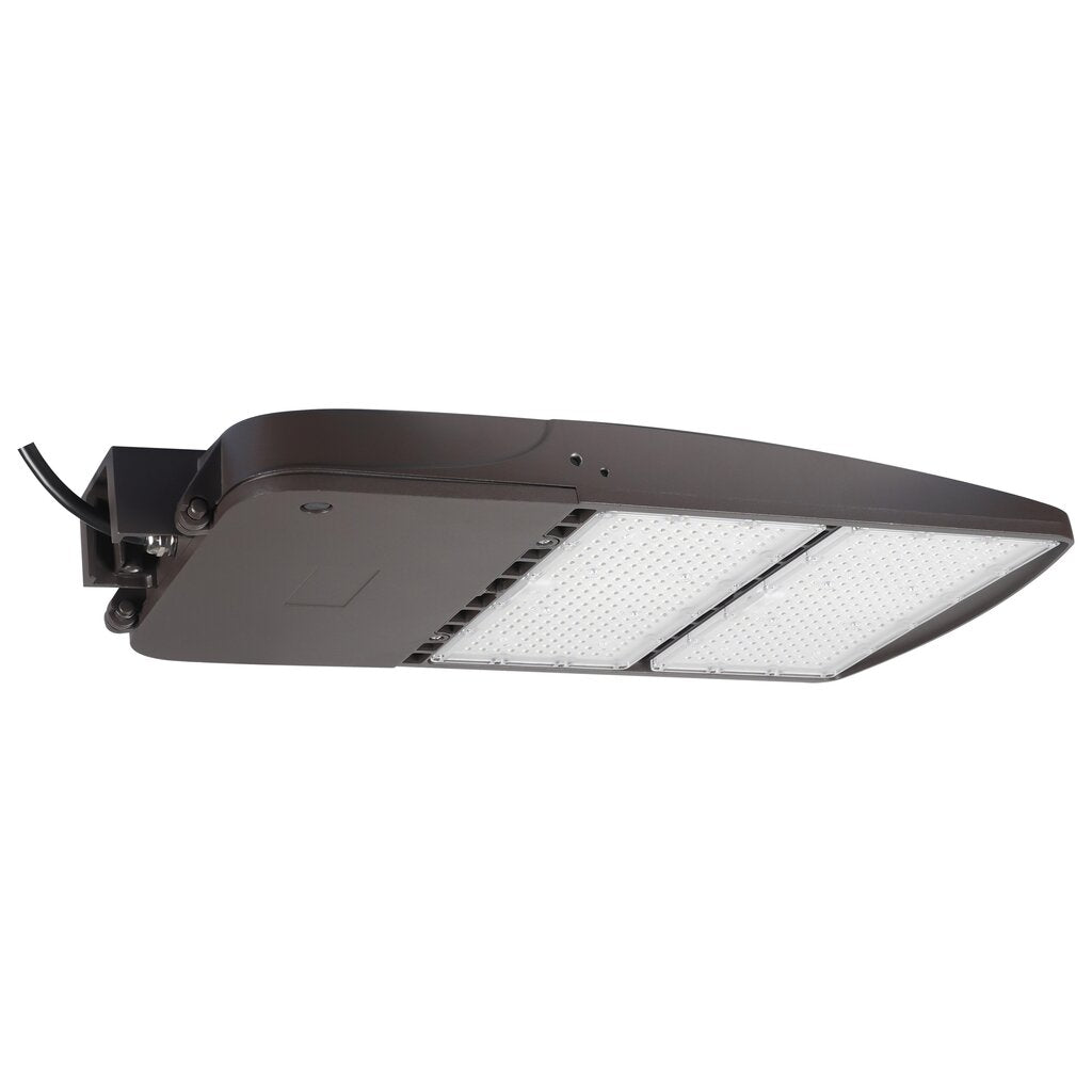 Satco 65-865 200W LED Area Light Fixture Type III; Bronze Finish;