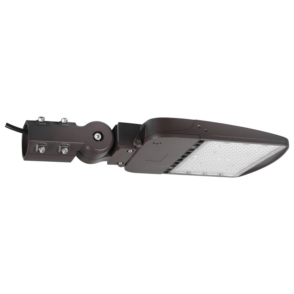 Satco 65-845 200W LED Area Light Fixture Type III; Bronze Finish;