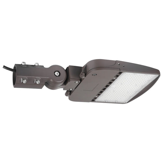 Satco 65-844 200W LED Area Light Fixture Type III; Bronze Finish;