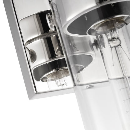 Satco 60-7633 Vanity Fixture Intersection; 3 Light; Polished Nickel