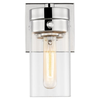 Satco 60-7631 Vanity Fixture Intersection; 1 Light; Polished Nickel