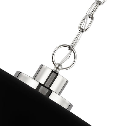 Satco 60-7485 Pendant Fixture Colony; 1 Light; Medium Matte Black with