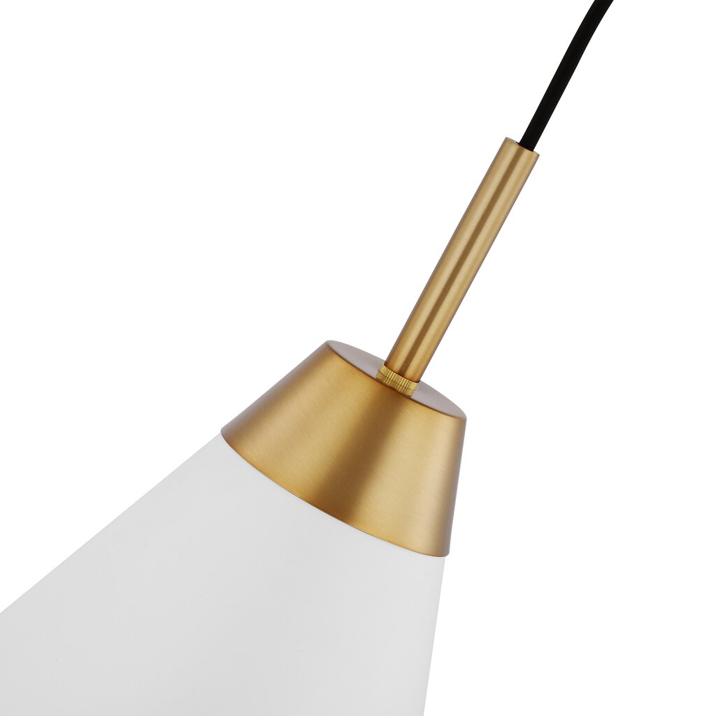 Satco 60-7471 Pendant Fixture Tango; 1 Light; Small Matte White with