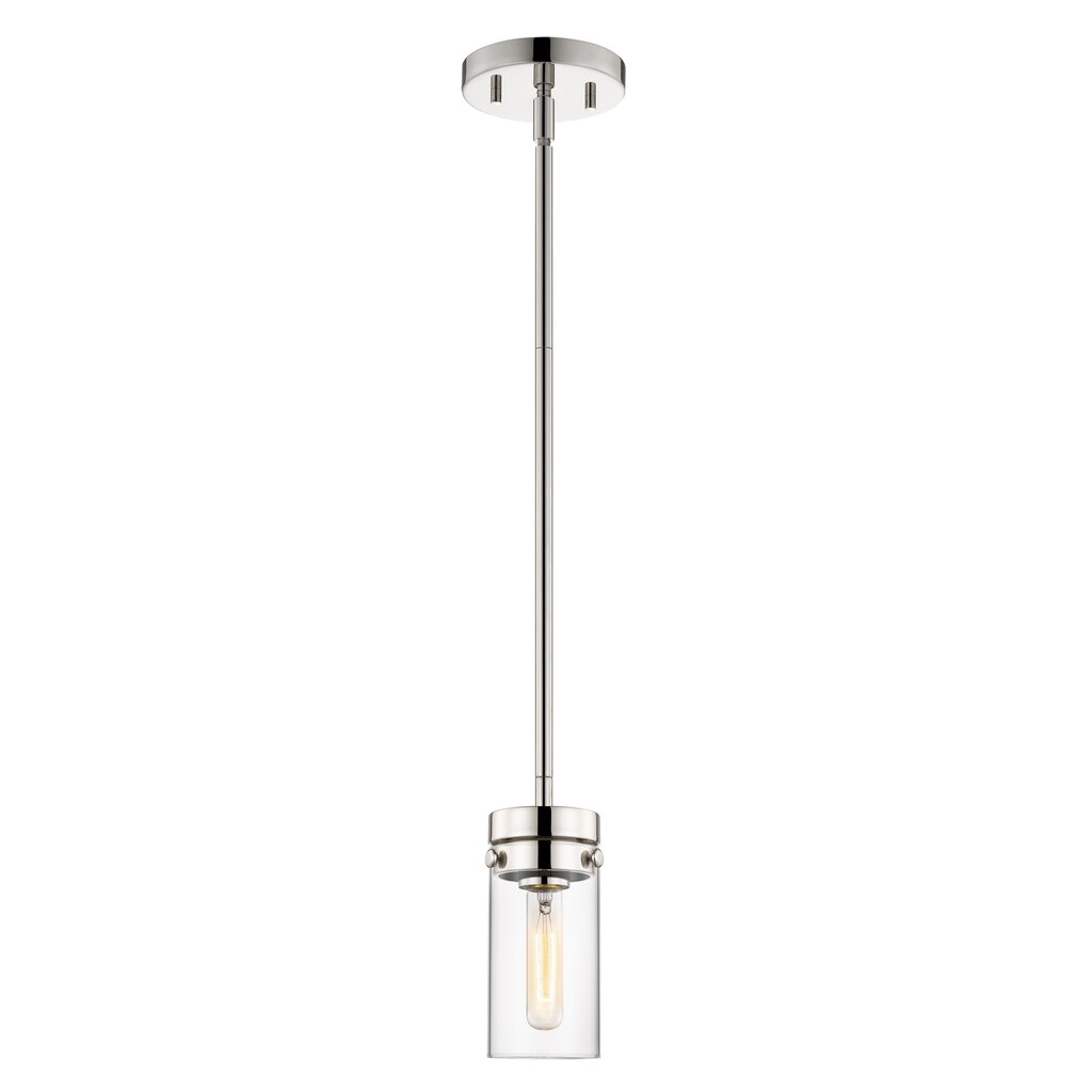 Satco 60-7629 Mini Pendant Fixture Intersection; 1 Light; Polished