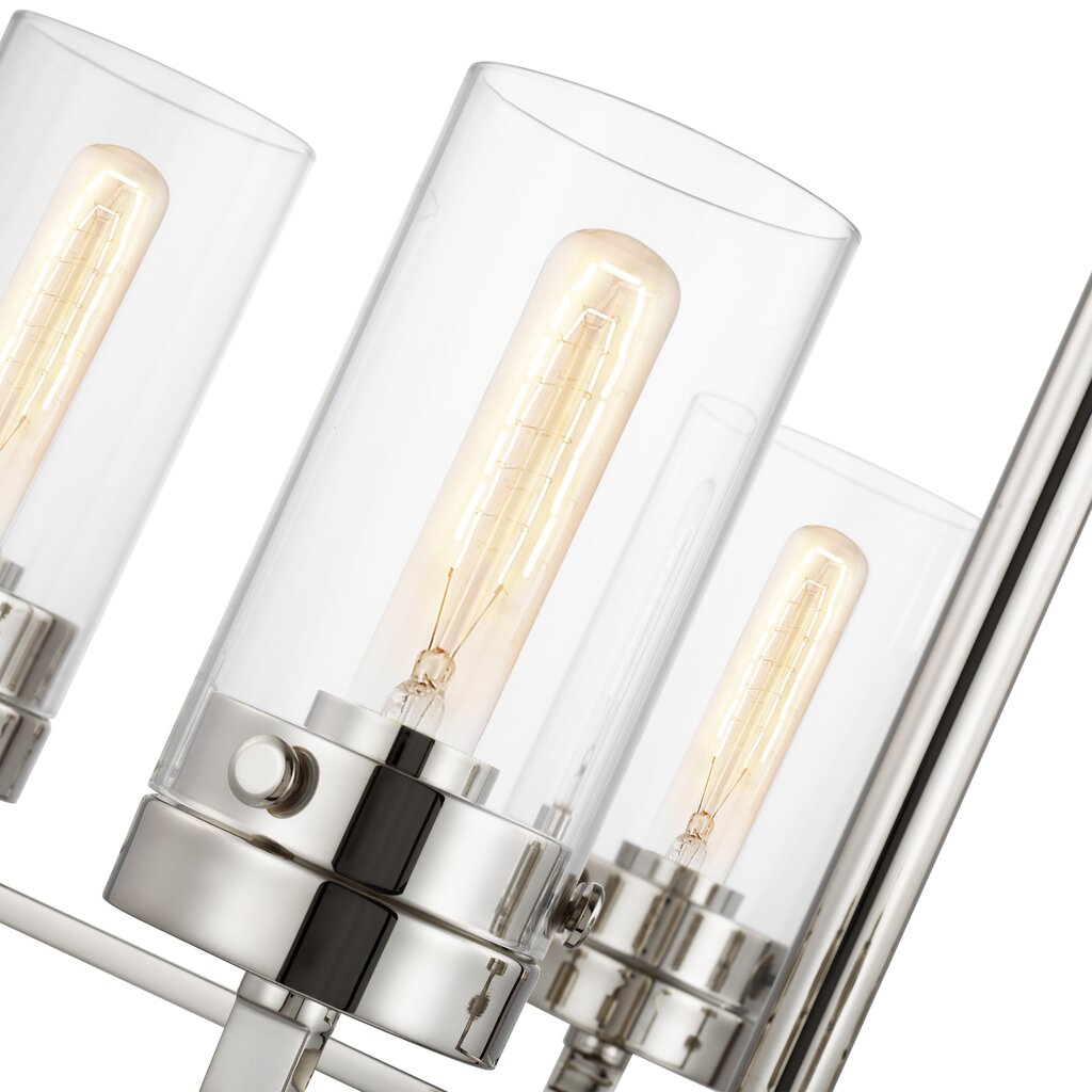 Satco 60-7635 Chandelier Fixture Intersection; 5 Light; Polished
