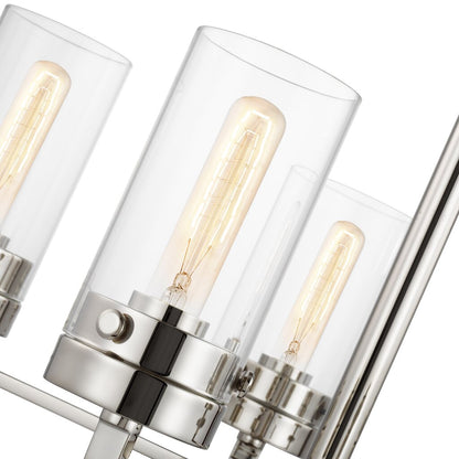 Satco 60-7635 Chandelier Fixture Intersection; 5 Light; Polished