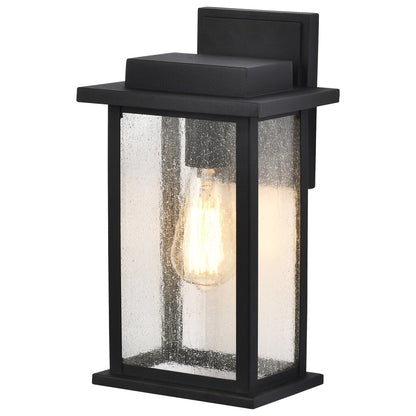 Satco 60-7375 Wall Lantern Fixture Sullivan; 1 Light Medium Matte