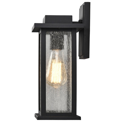Satco 60-7375 Wall Lantern Fixture Sullivan; 1 Light Medium Matte