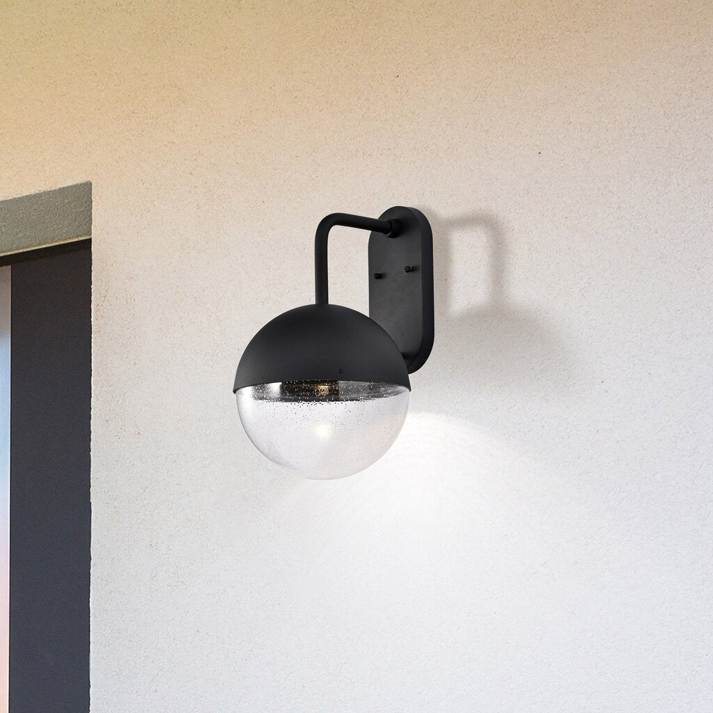 Satco 62-1618 10W LED Wall Lantern Fixture Atmosphere; Large Matte