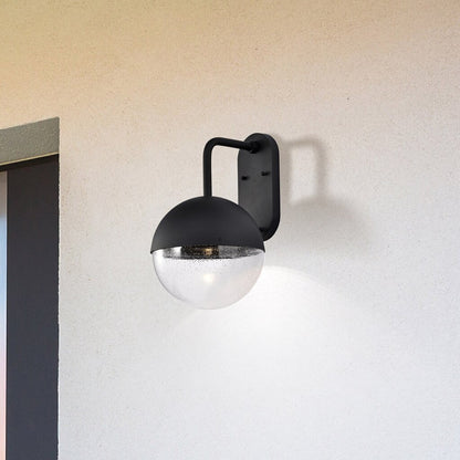 Satco 62-1618 10W LED Wall Lantern Fixture Atmosphere; Large Matte