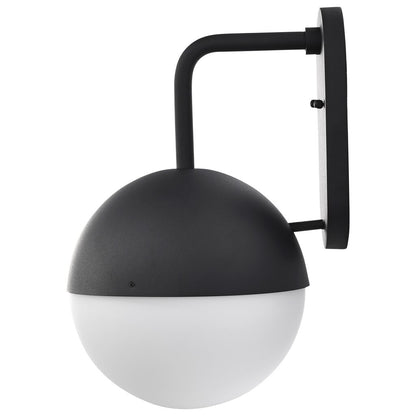 Satco 62-1617 10W LED Wall Lantern Fixture Atmosphere; Large Matte