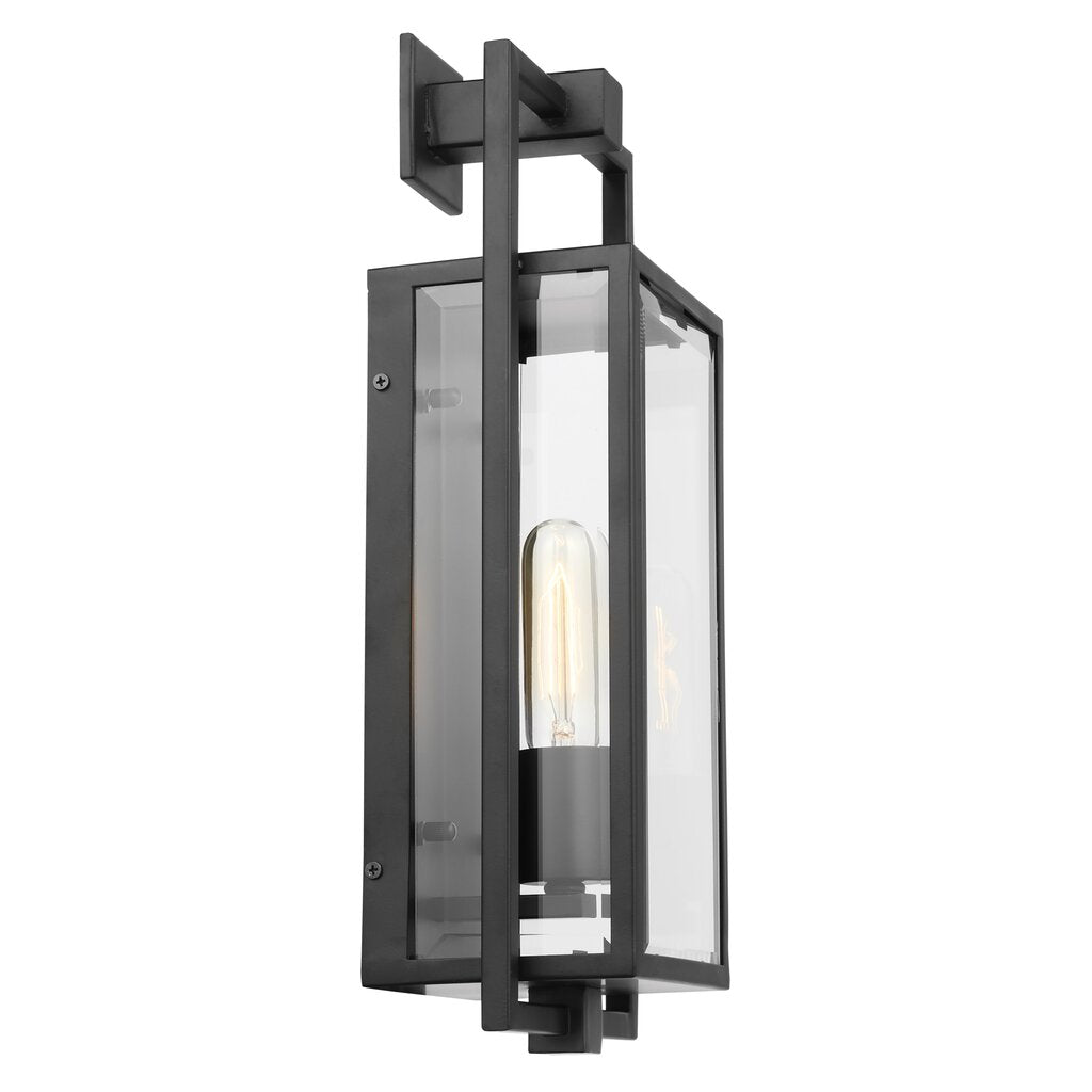 Satco 60-7544 Wall Lantern Fixture Exhibit; 1 Light; Medium Matte