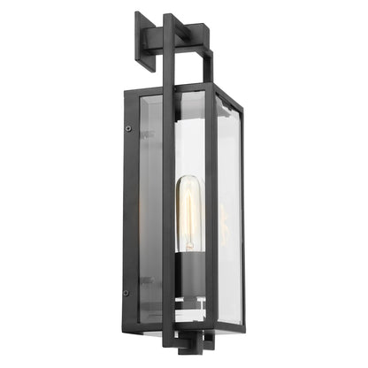 Satco 60-7544 Wall Lantern Fixture Exhibit; 1 Light; Medium Matte