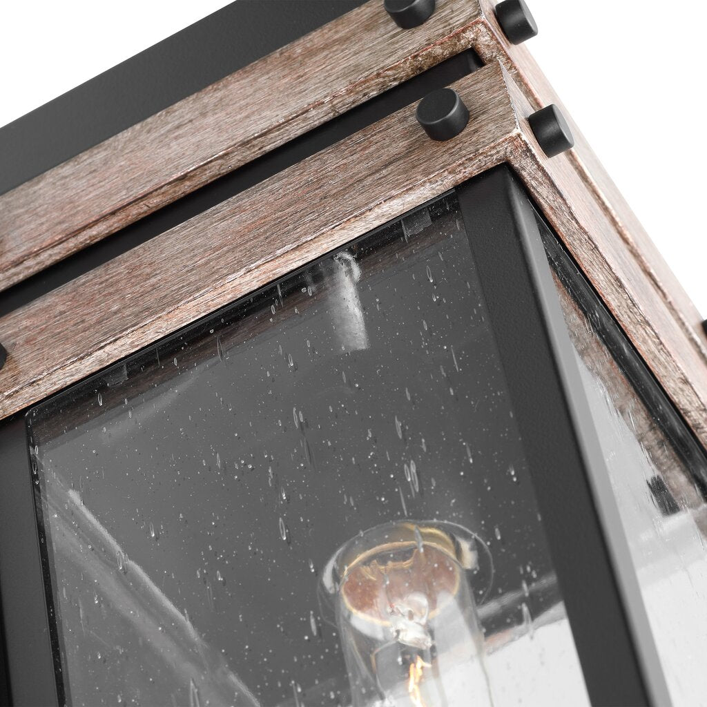 Satco 60-7542 Wall Lantern Fixture Homestead; 1 Light; Large Matte