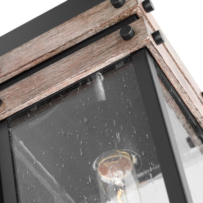Satco 60-7542 Wall Lantern Fixture Homestead; 1 Light; Large Matte