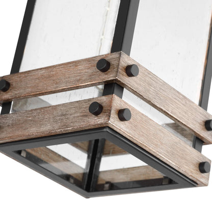 Satco 60-7542 Wall Lantern Fixture Homestead; 1 Light; Large Matte