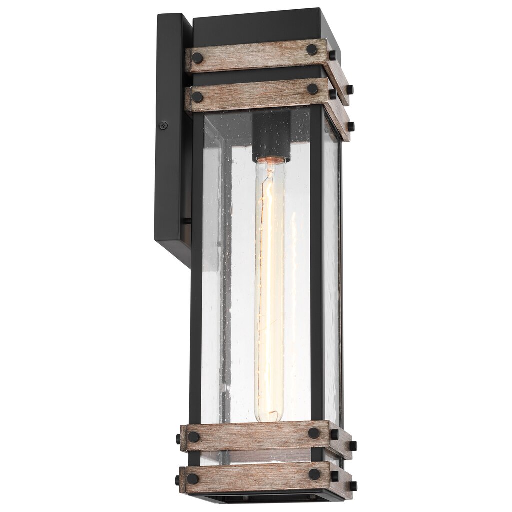 Satco 60-7542 Wall Lantern Fixture Homestead; 1 Light; Large Matte