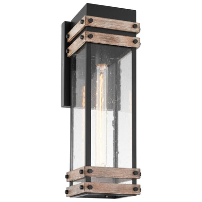 Satco 60-7542 Wall Lantern Fixture Homestead; 1 Light; Large Matte