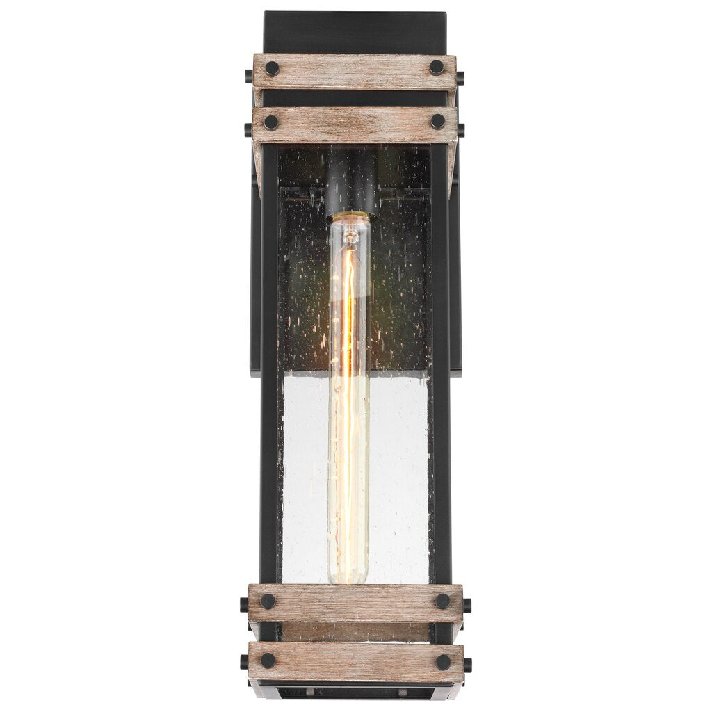 Satco 60-7542 Wall Lantern Fixture Homestead; 1 Light; Large Matte