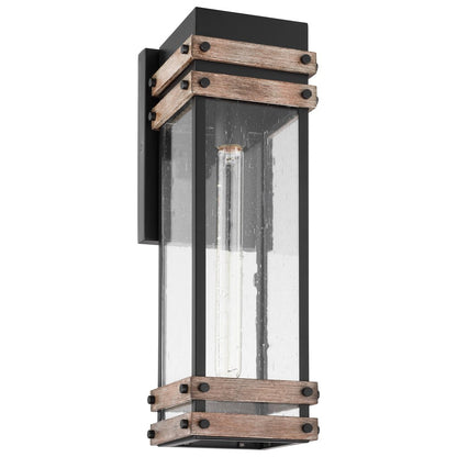 Satco 60-7542 Wall Lantern Fixture Homestead; 1 Light; Large Matte