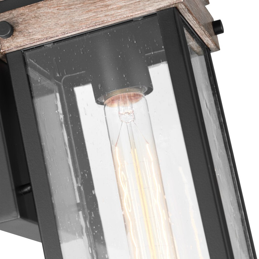 Satco 60-7541 Wall Lantern Fixture Homestead; 1 Light; Medium Matte