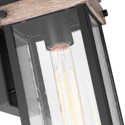 Satco 60-7541 Wall Lantern Fixture Homestead; 1 Light; Medium Matte