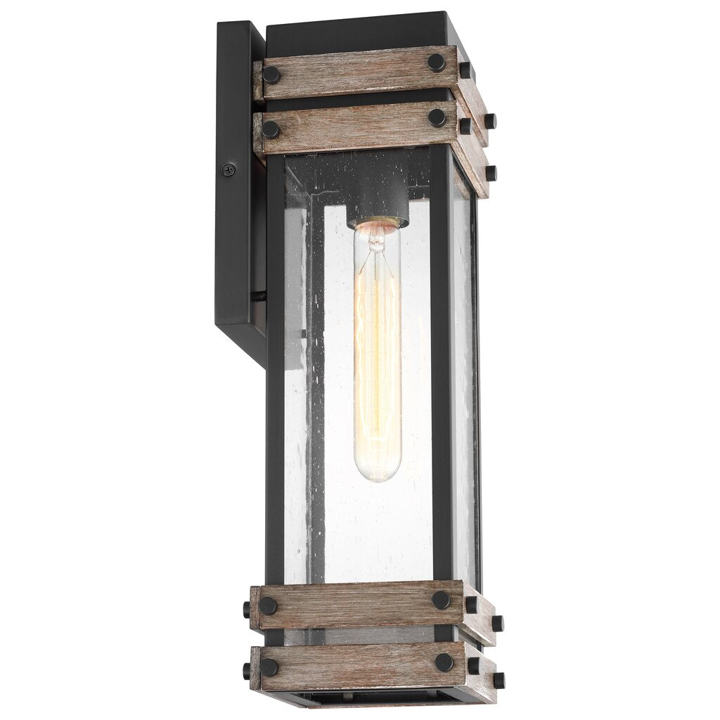 Satco 60-7541 Wall Lantern Fixture Homestead; 1 Light; Medium Matte