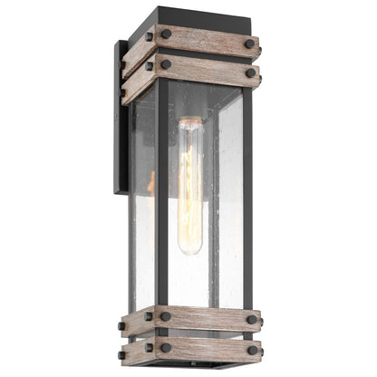 Satco 60-7541 Wall Lantern Fixture Homestead; 1 Light; Medium Matte