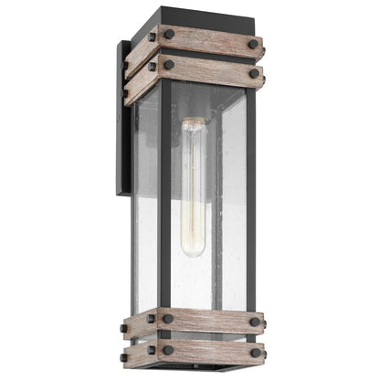 Satco 60-7541 Wall Lantern Fixture Homestead; 1 Light; Medium Matte