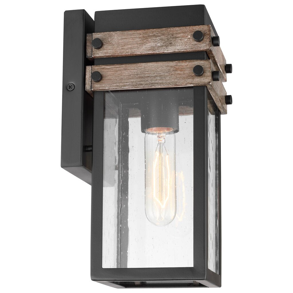 Satco 60-7540 Wall Lantern Fixture Homestead; 1 Light; Small Matte