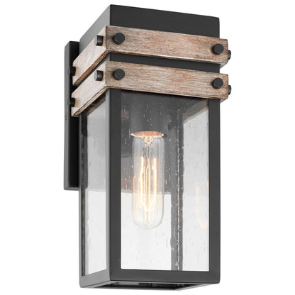 Satco 60-7540 Wall Lantern Fixture Homestead; 1 Light; Small Matte