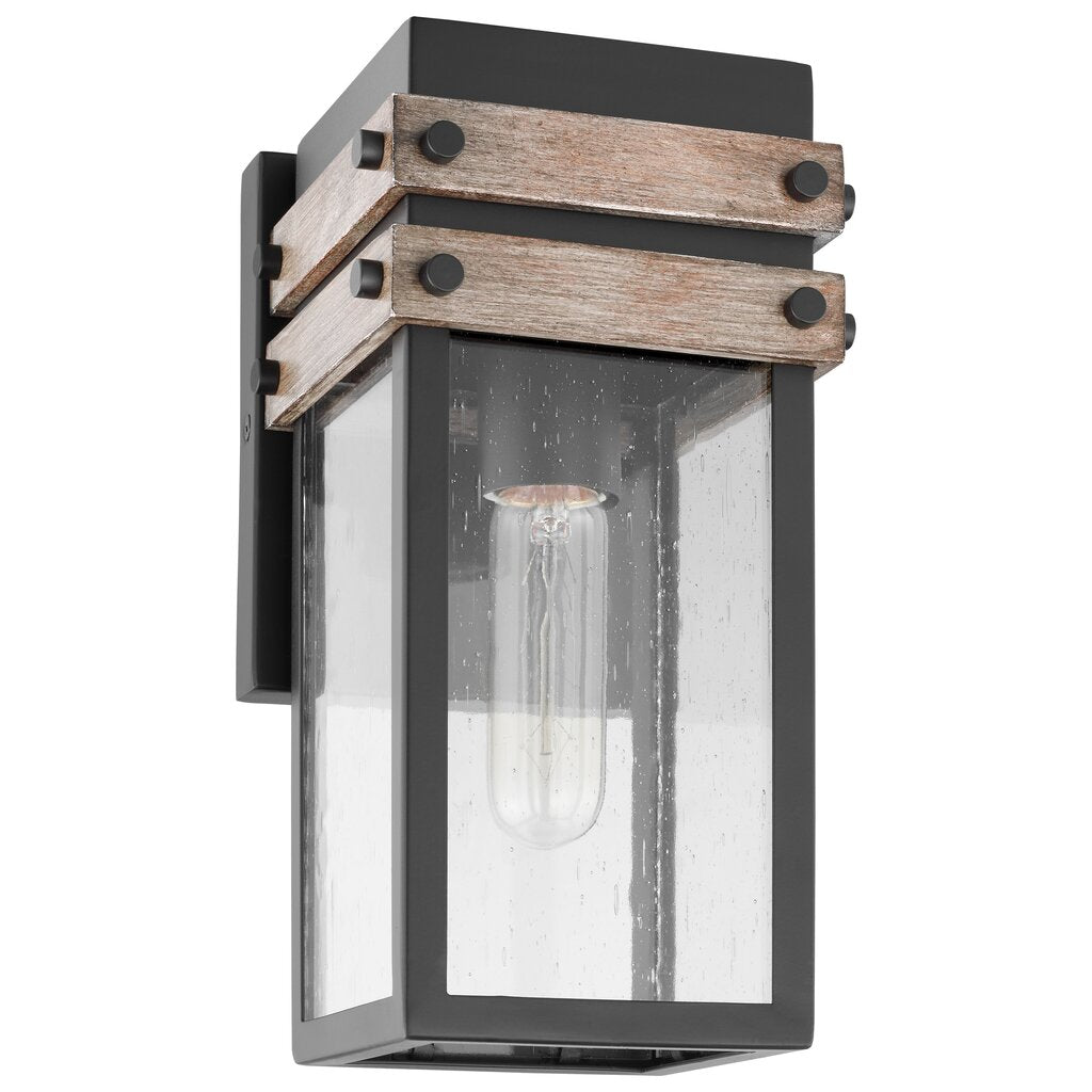 Satco 60-7540 Wall Lantern Fixture Homestead; 1 Light; Small Matte